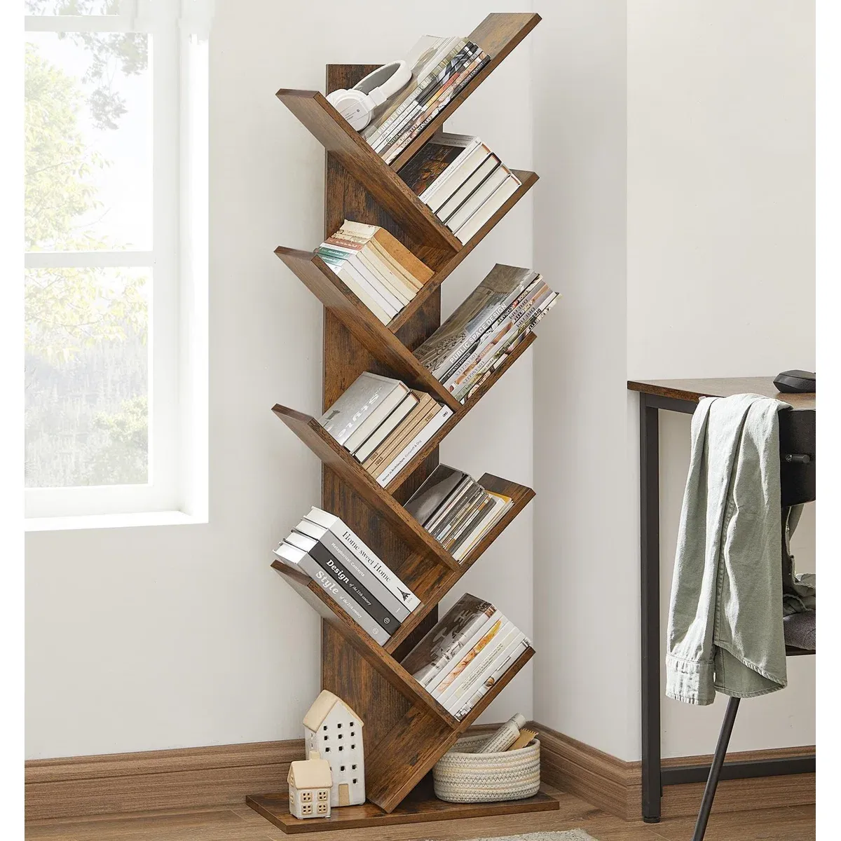Picture of HUBC006  - wood shelving unit