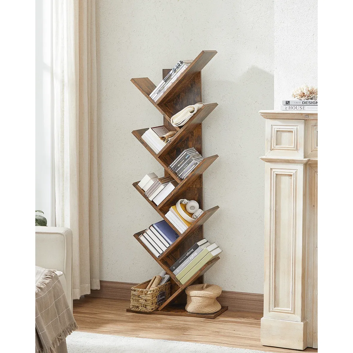 Picture of HUBC006  - wood shelving unit