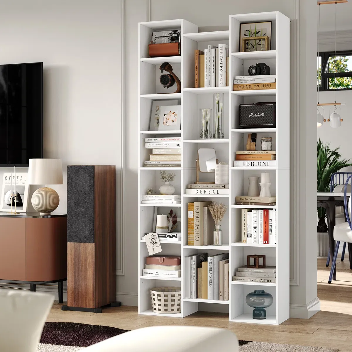 Picture of HUBC0012  - wood shelving unit