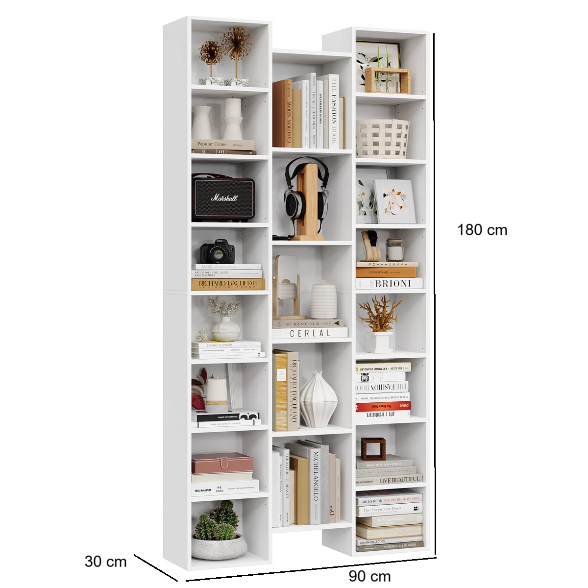 Picture of HUBC0012  - wood shelving unit