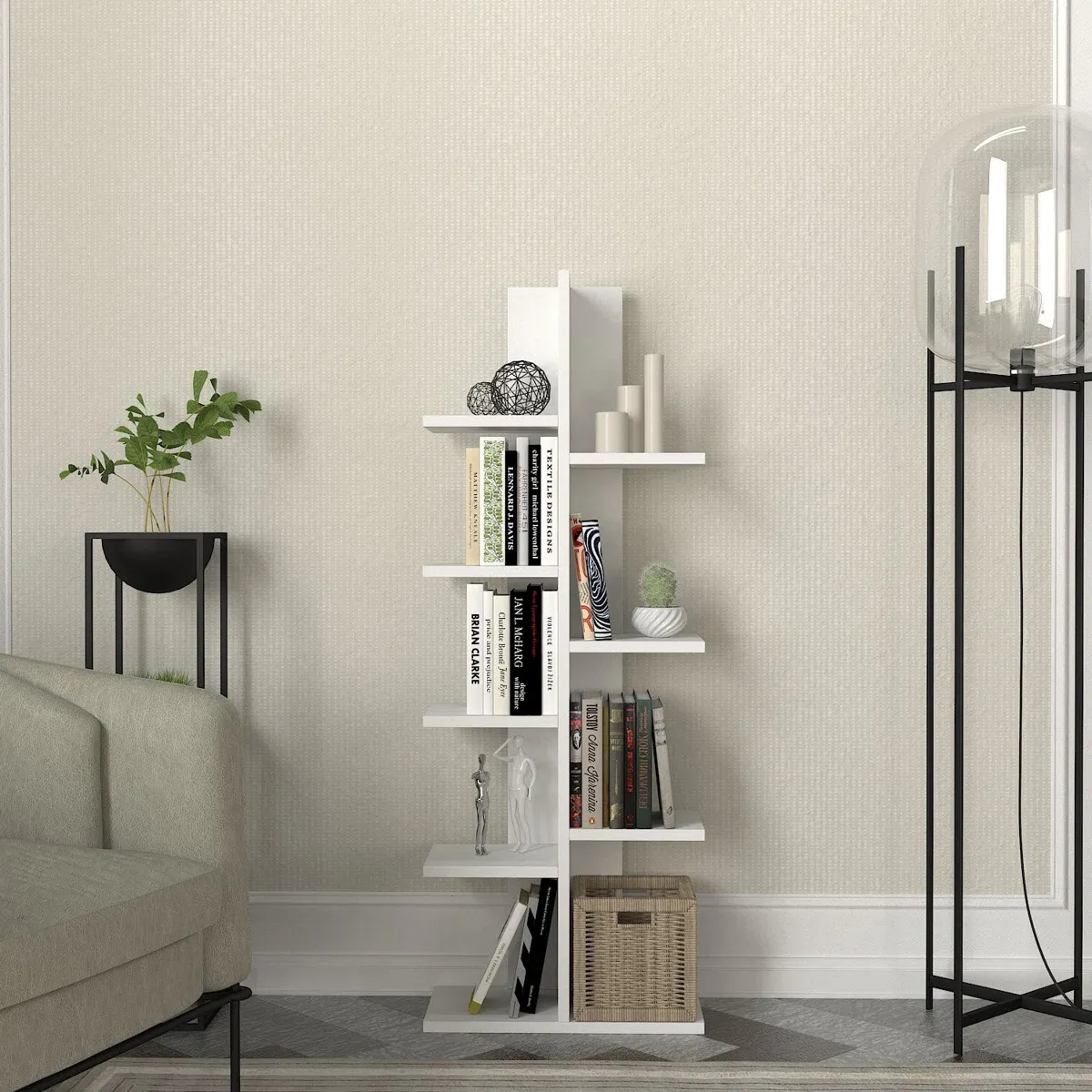 Picture of HUBC0013  - wood shelving unit