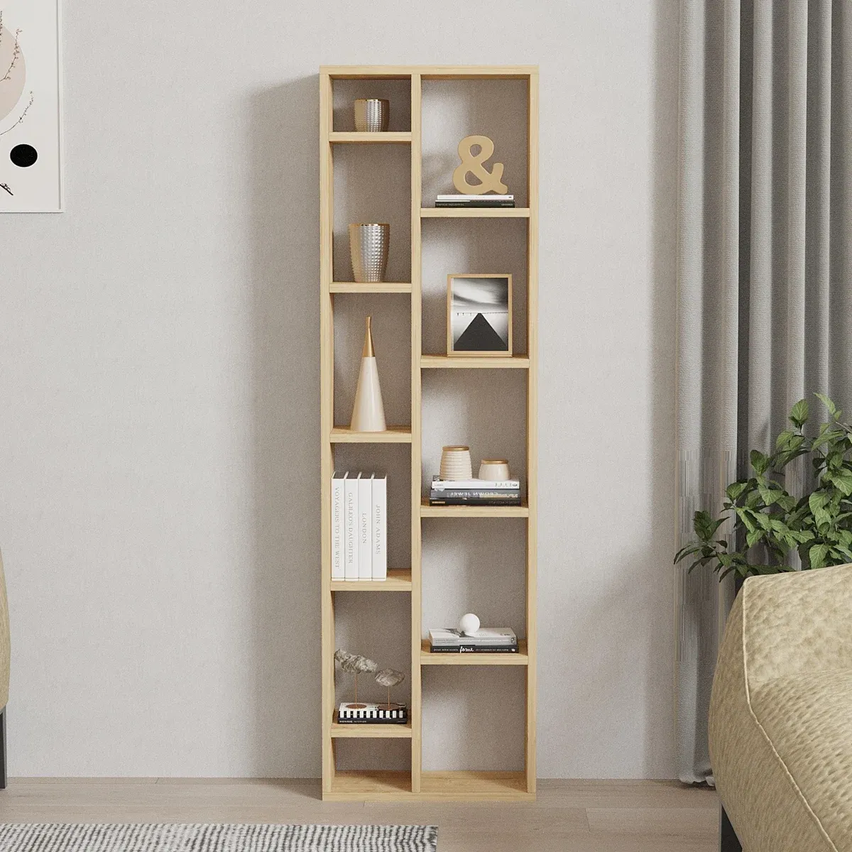 Picture of HUBC0014  - wood shelving unit