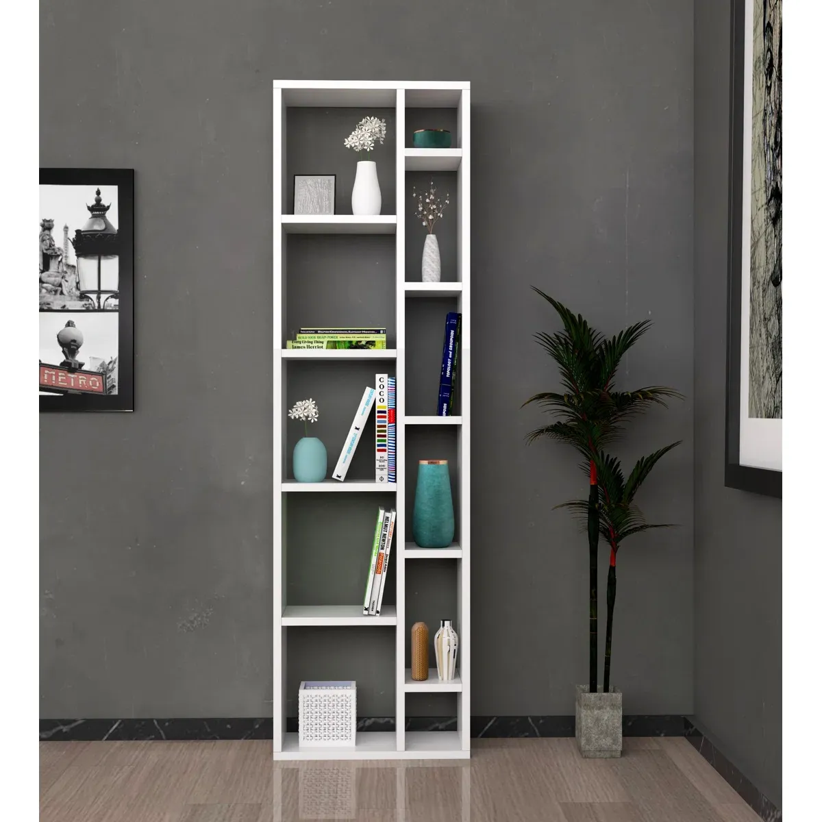 Picture of HUBC0014  - wood shelving unit