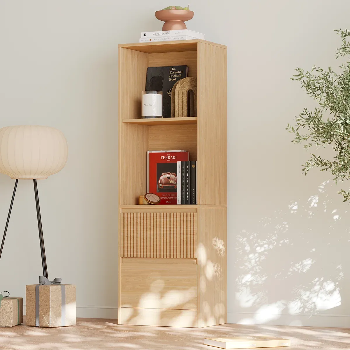 Picture of HUBC0015  - wood shelving unit