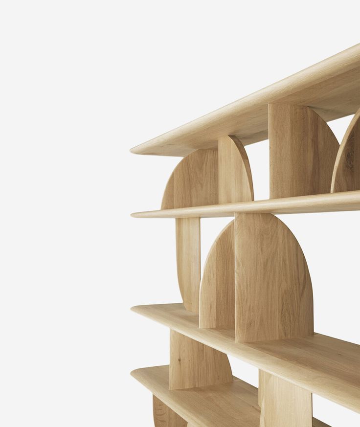 Picture of HUBC0020  - wood shelving unit