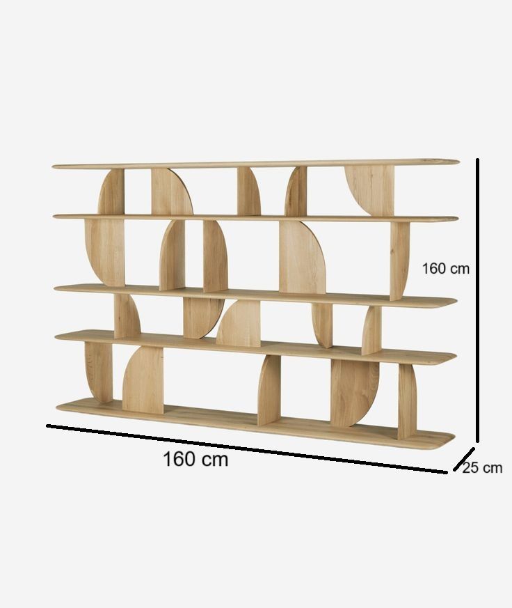 Picture of HUBC0020  - wood shelving unit