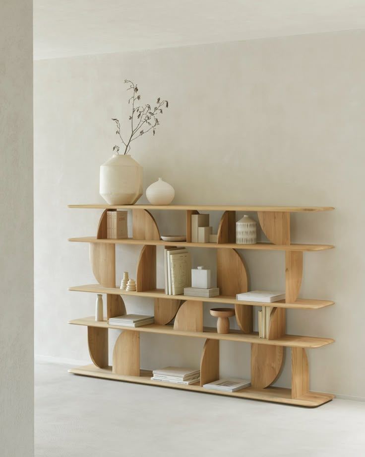 Picture of HUBC0020  - wood shelving unit