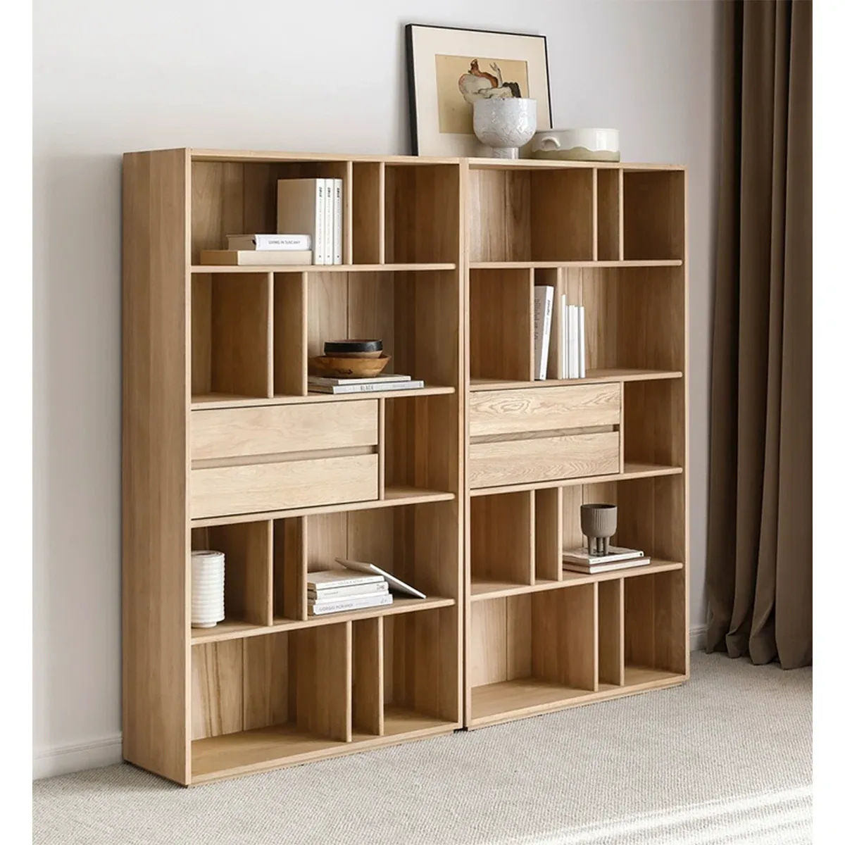 Picture of HUBC0021  - wood shelving unit