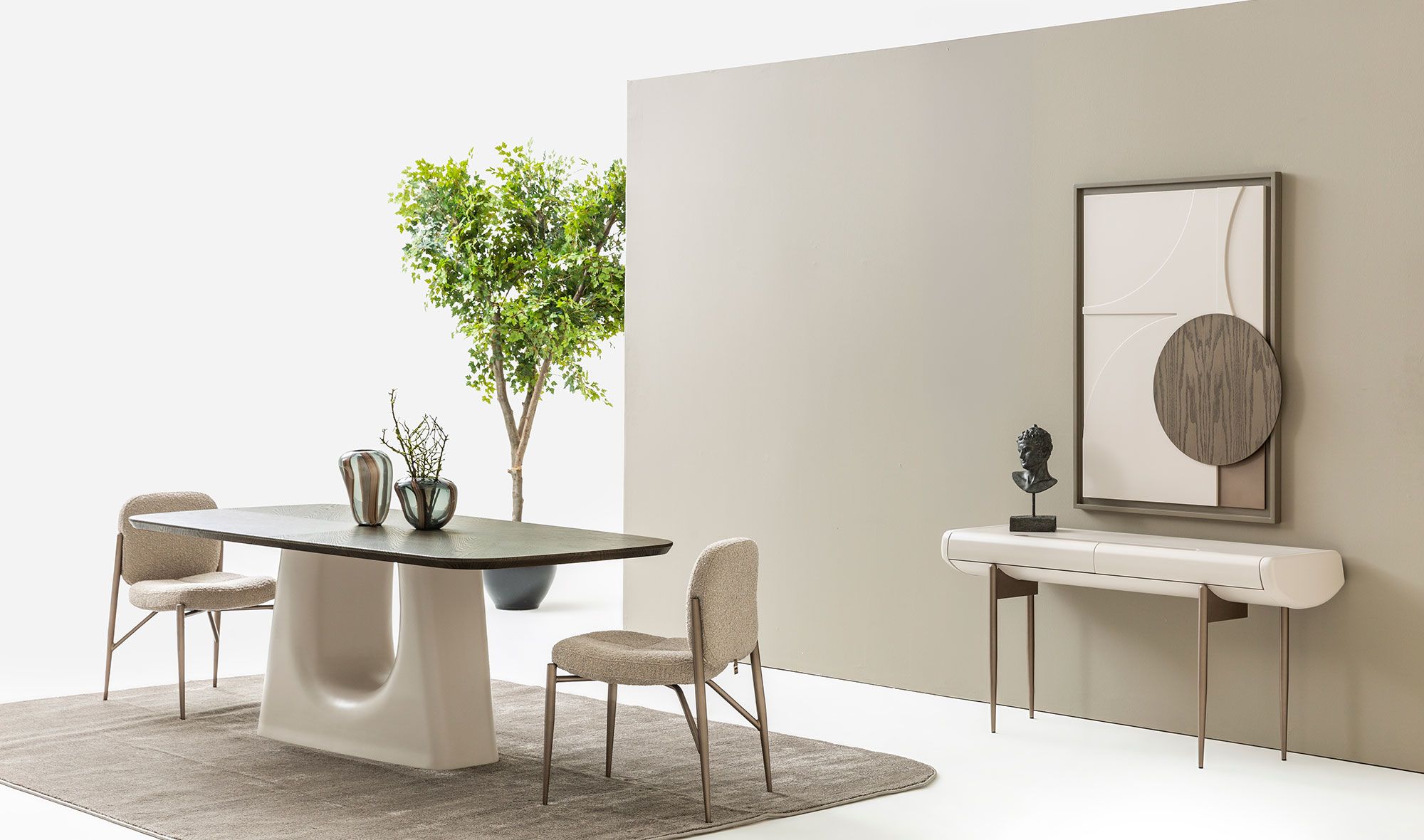 Picture of FBDR008 - Dining table and 4 chairs set