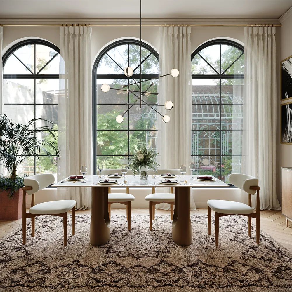 Picture of FBDR0021 - Dining table and 4 chairs set
