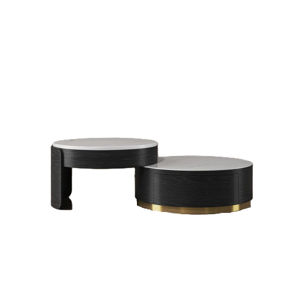 Picture of FTT005 - Medium table with wooden finishes equipped with mechanism