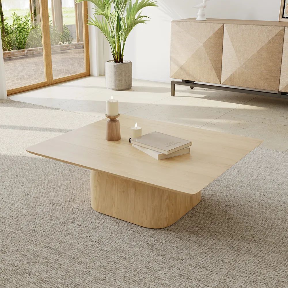 Picture of FTT0018 - Wooden central table with wood finishes