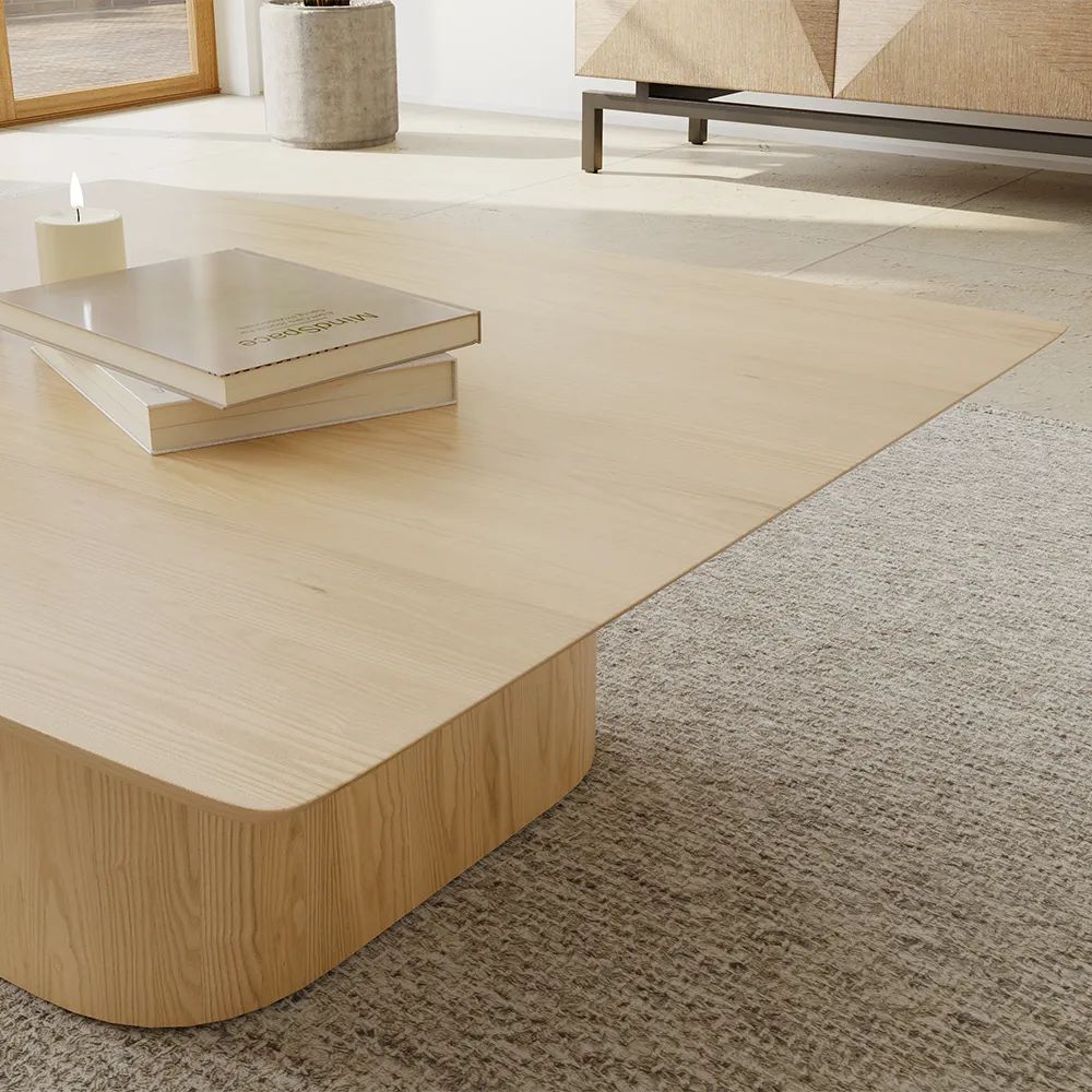 Picture of FTT0018 - Wooden central table with wood finishes