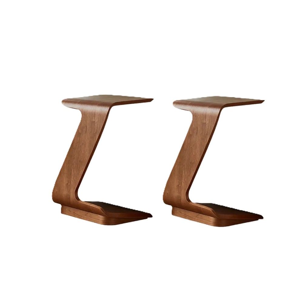 Picture of FTST001 - side table musky wood  Brown