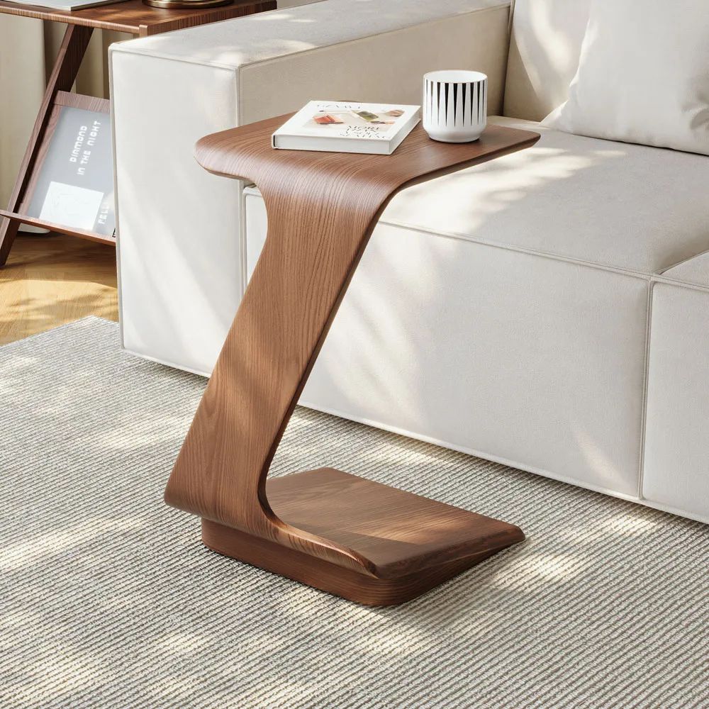 Picture of FTST001 - side table musky wood  Brown