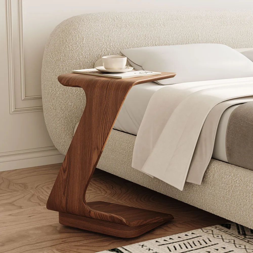 Picture of FTST001 - side table musky wood  Brown