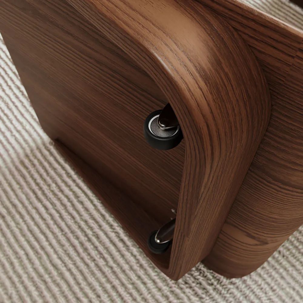 Picture of FTST001 - side table musky wood  Brown