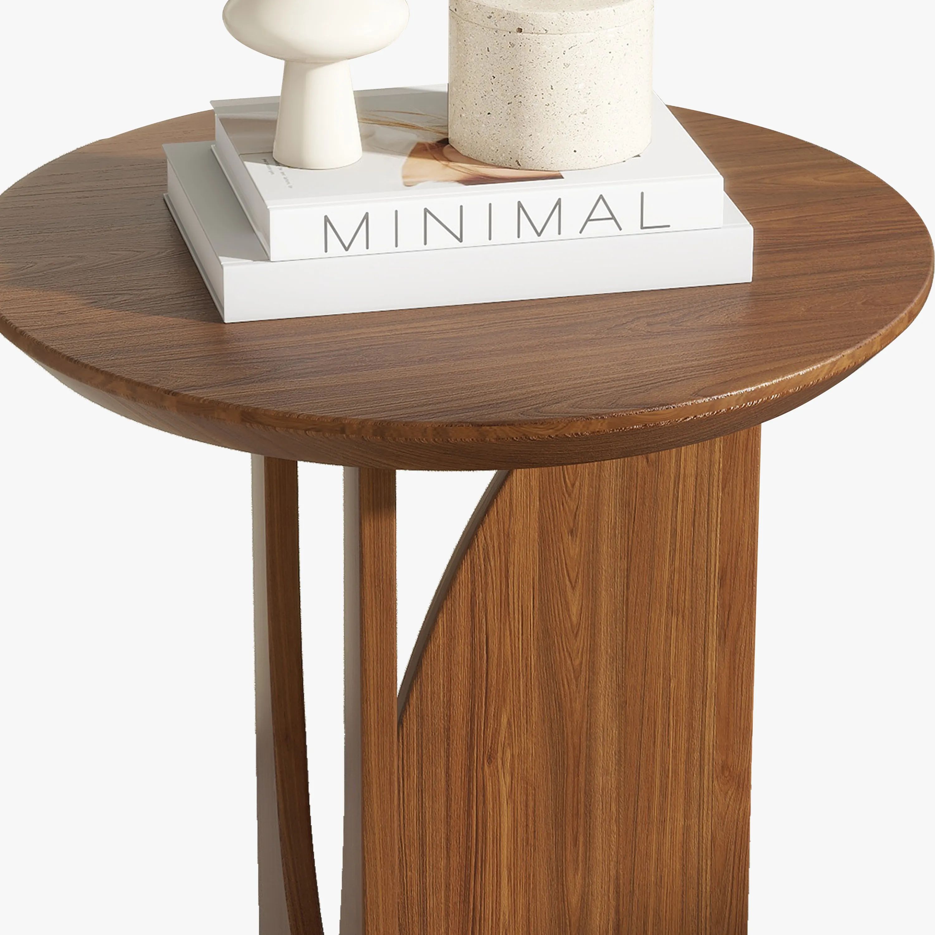 Picture of FTST008 -  side table musky wood Brown