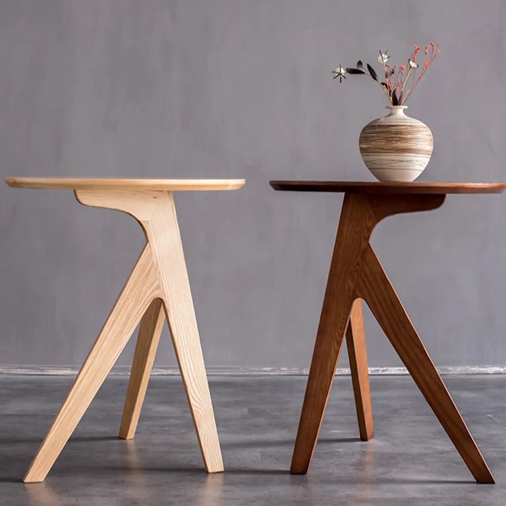 Picture of FTST009 - side table musky wood Brown