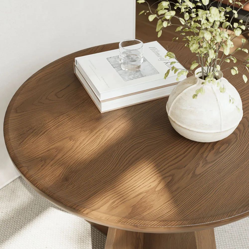 Picture of FTST0010 - side table musky wood Brown