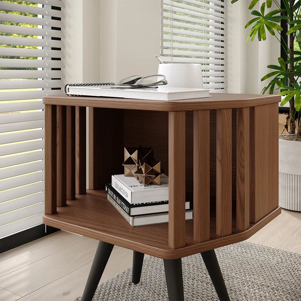 Picture of FTST0012 - side table musky wood Brown