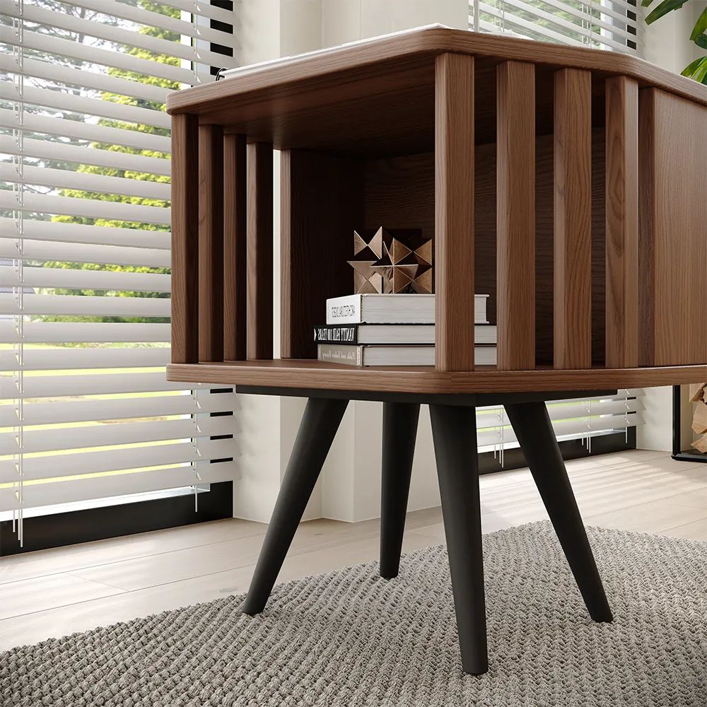Picture of FTST0012 - side table musky wood Brown
