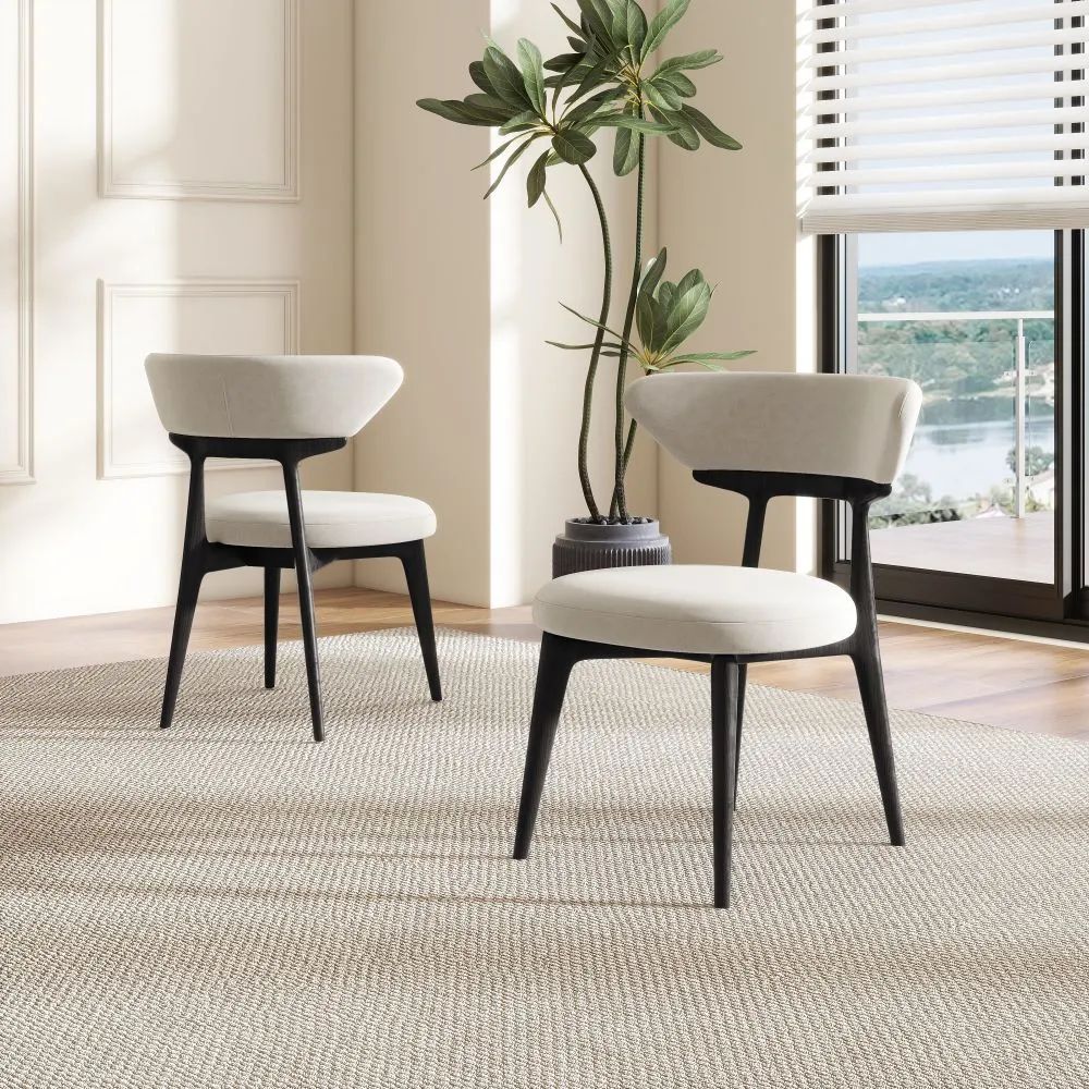 Picture of FC001 - Dining chair beech wood black