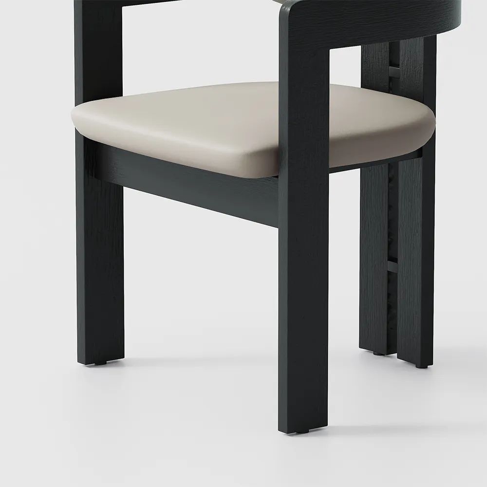 Picture of FC006 - Dining chair beech wood gray