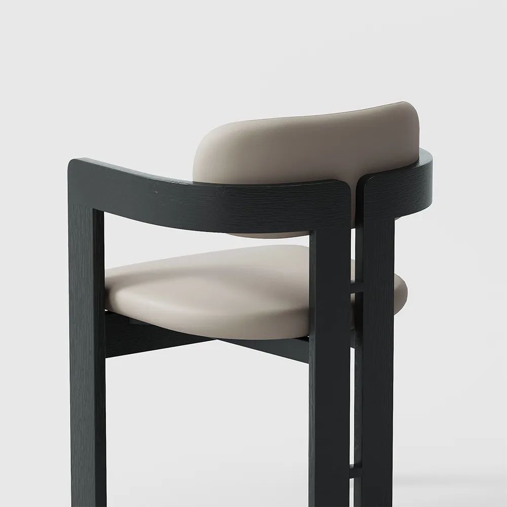 Picture of FC006 - Dining chair beech wood gray