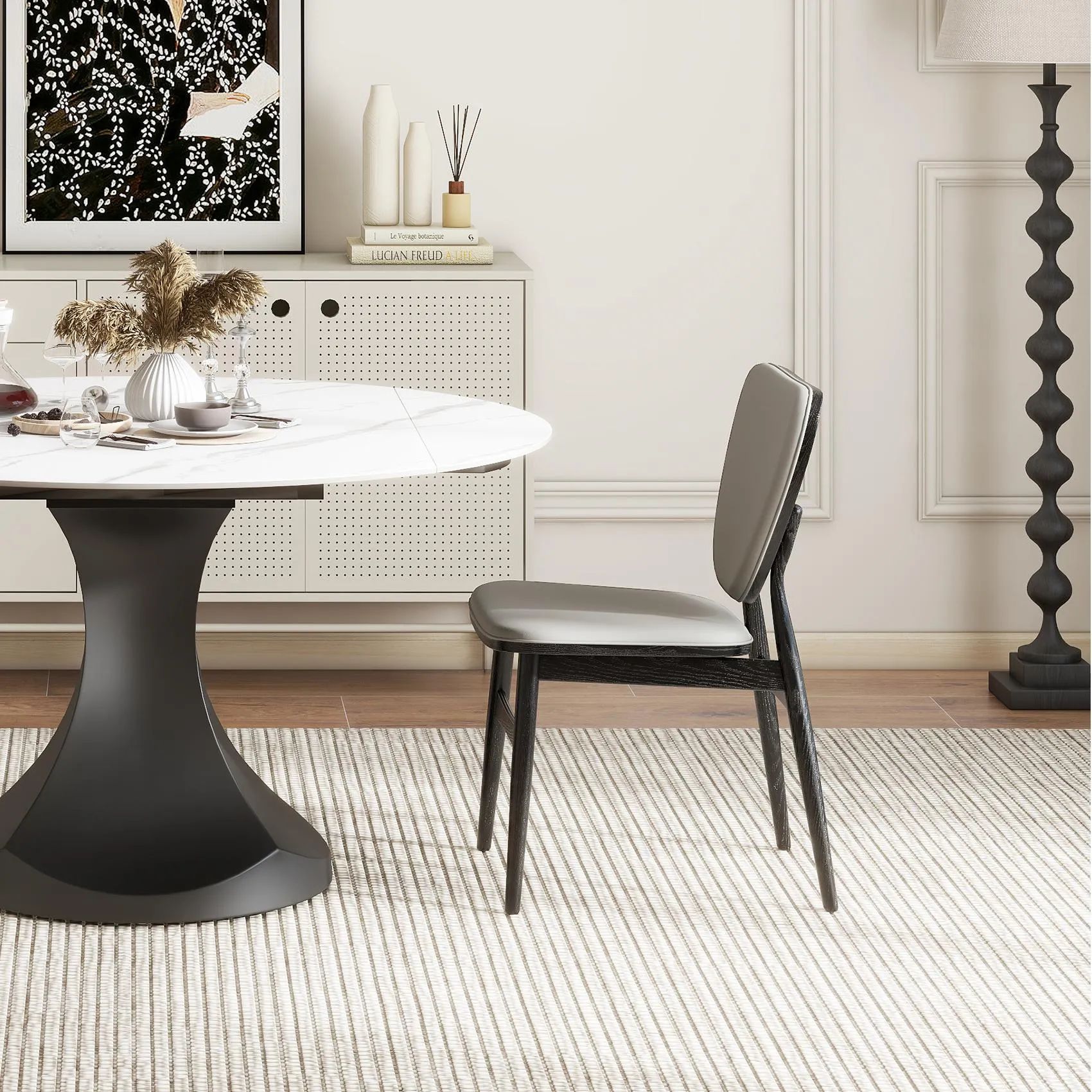 Picture of FC002 - Dining chair beech wood black