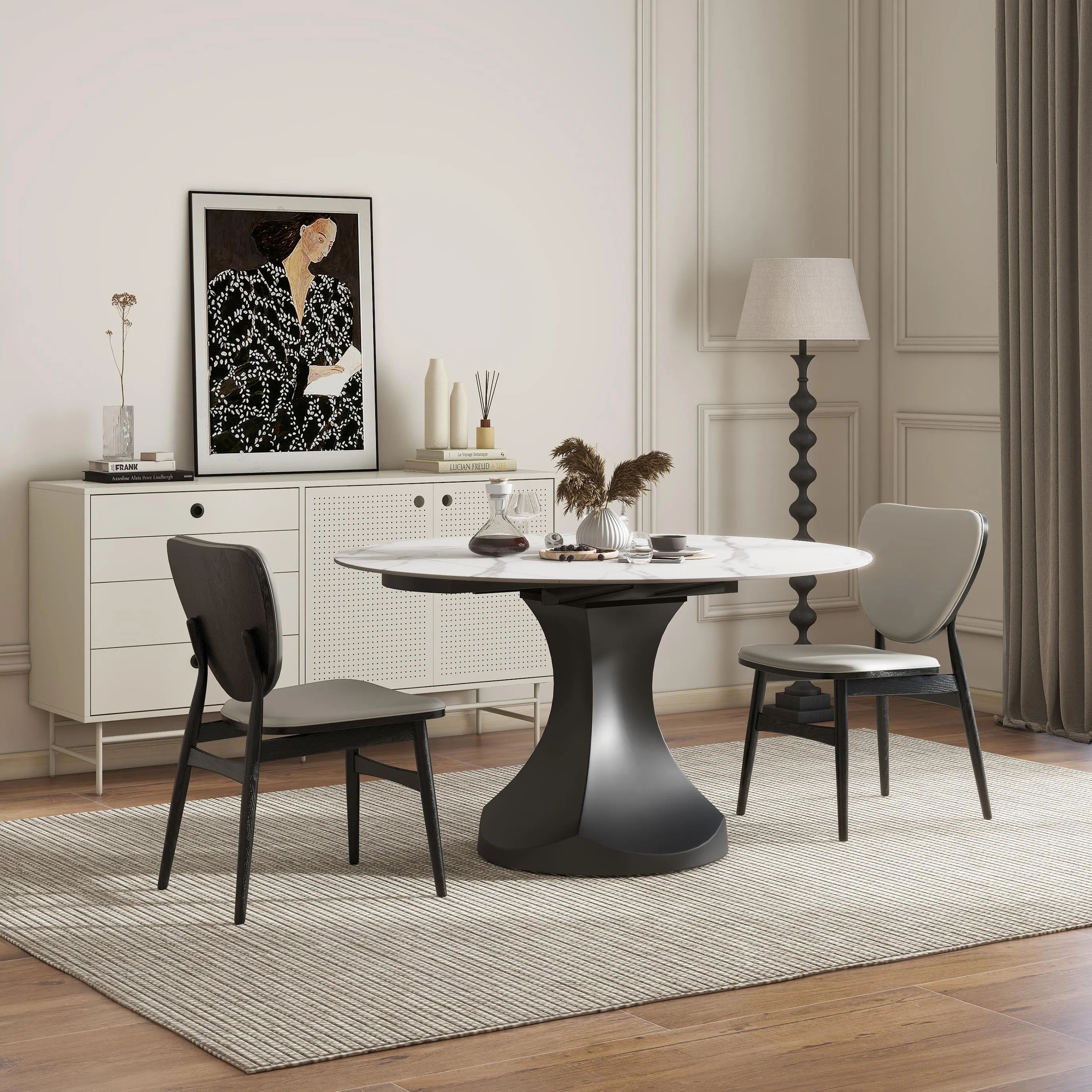 Picture of FC002 - Dining chair beech wood black