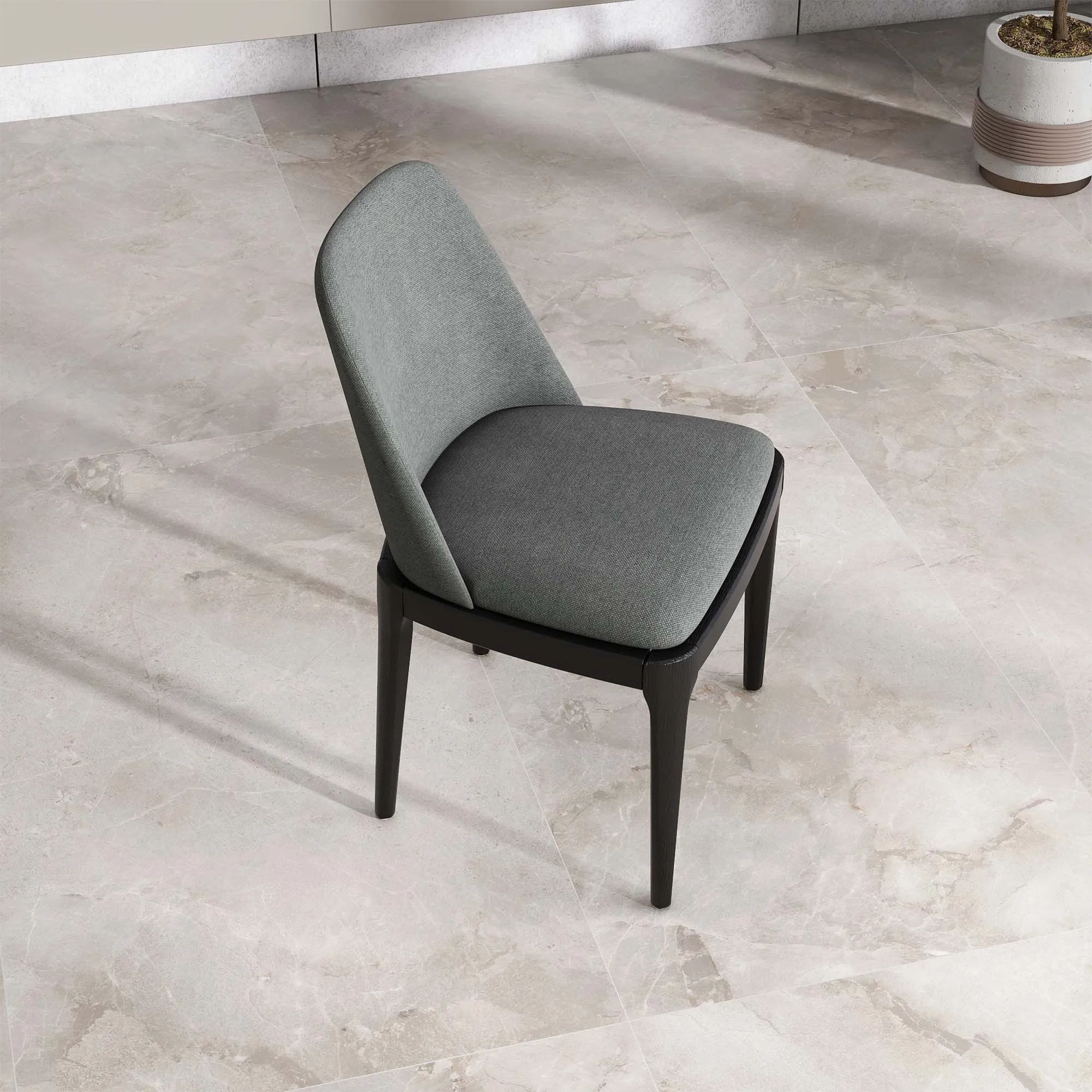 Picture of FC007 - Dining chair beech wood black