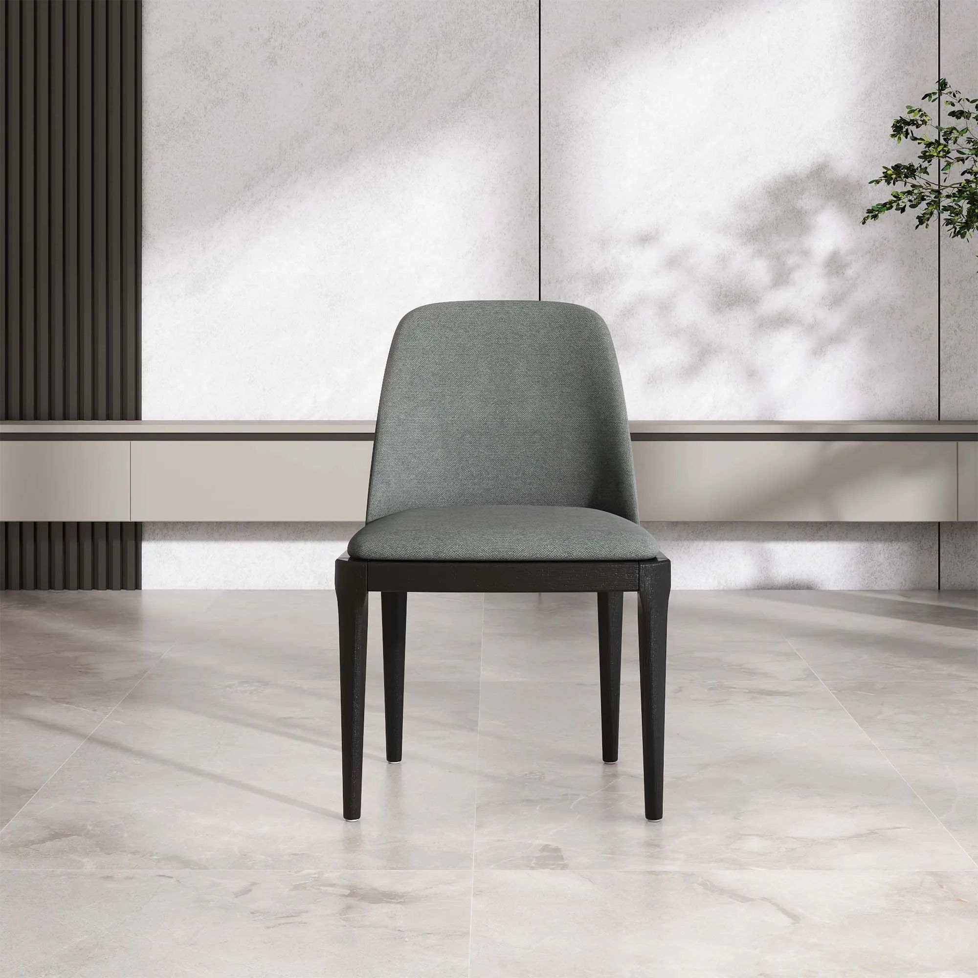 Picture of FC007 - Dining chair beech wood black
