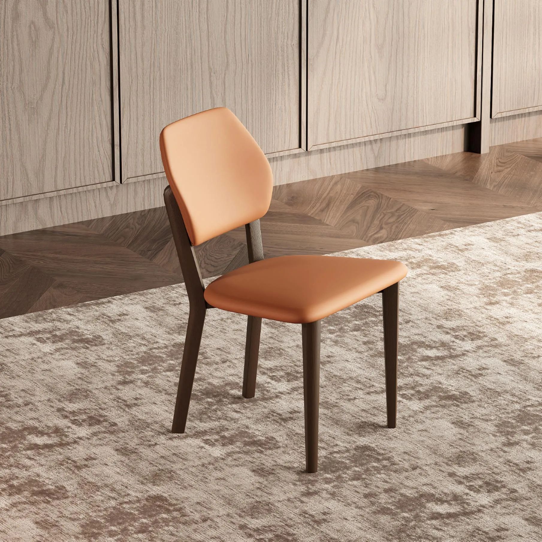 Picture of FC008 - Dining chair beech wood brown