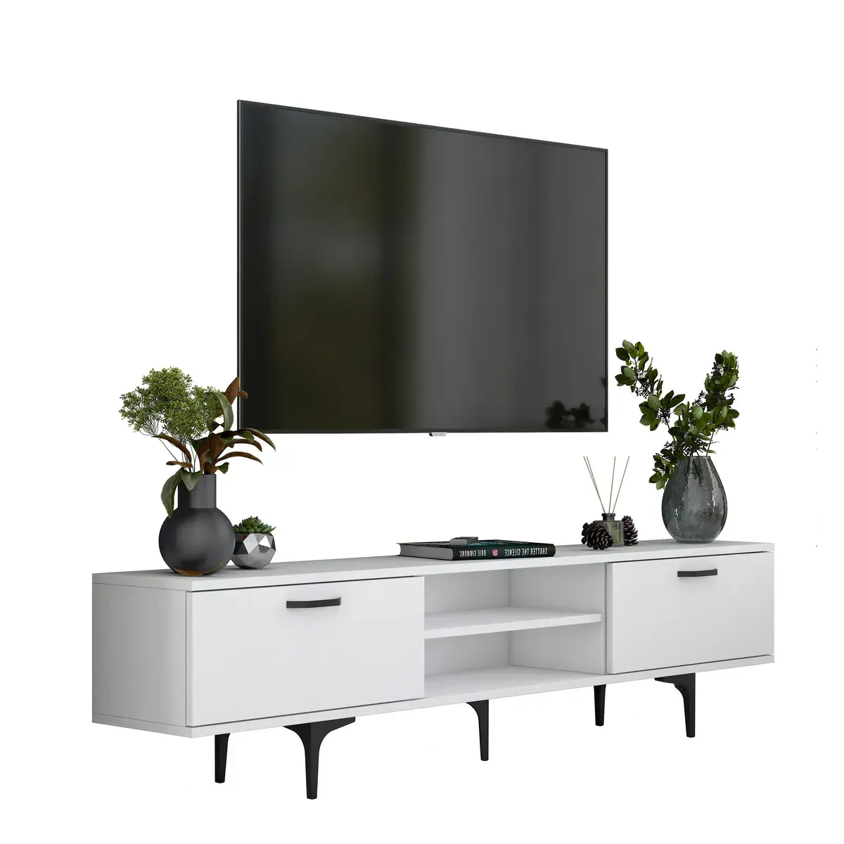 Picture of HUTV0012 - Tv unit MDF White