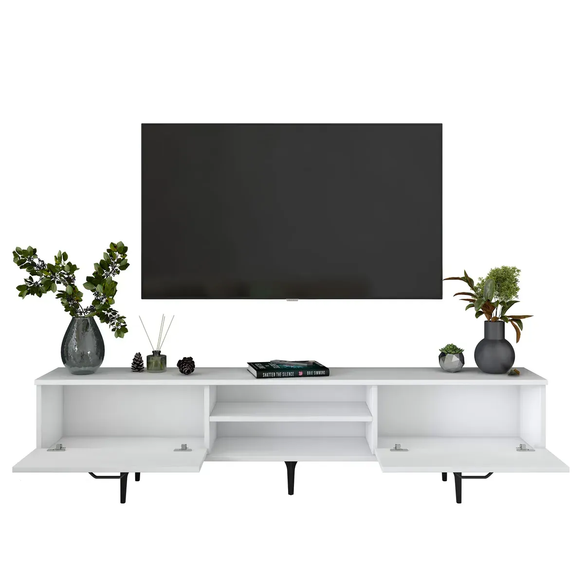 Picture of HUTV0012 - Tv unit MDF White