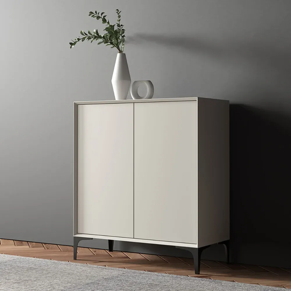 Picture of HSR003 - shoe cabinet in Off-white MDF