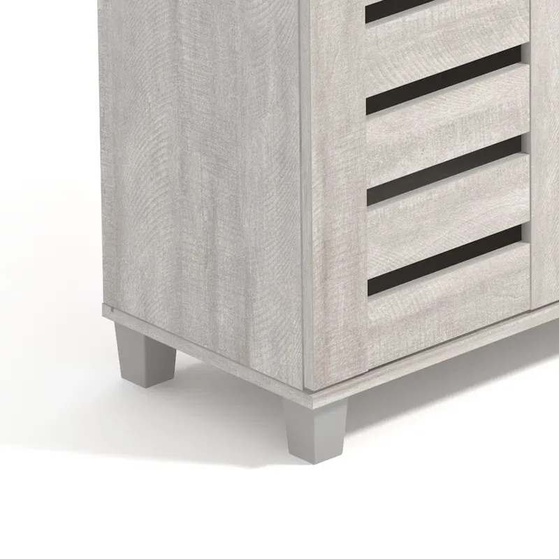 Picture of HSR006 - shoe cabinet in wooden  gray MDF