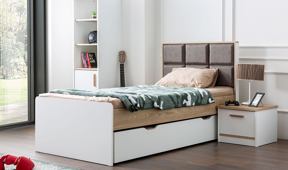 Picture of FBCB001 - Children's bedroom set 6 pieces - white and multiple colors
