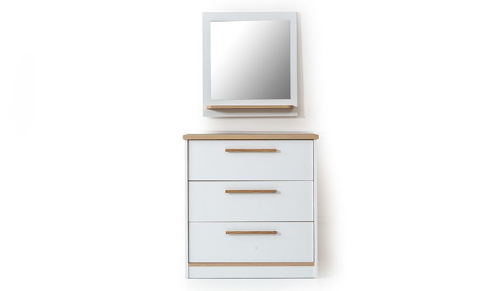 Picture of FBCB001 - Children's bedroom set 6 pieces - white and multiple colors