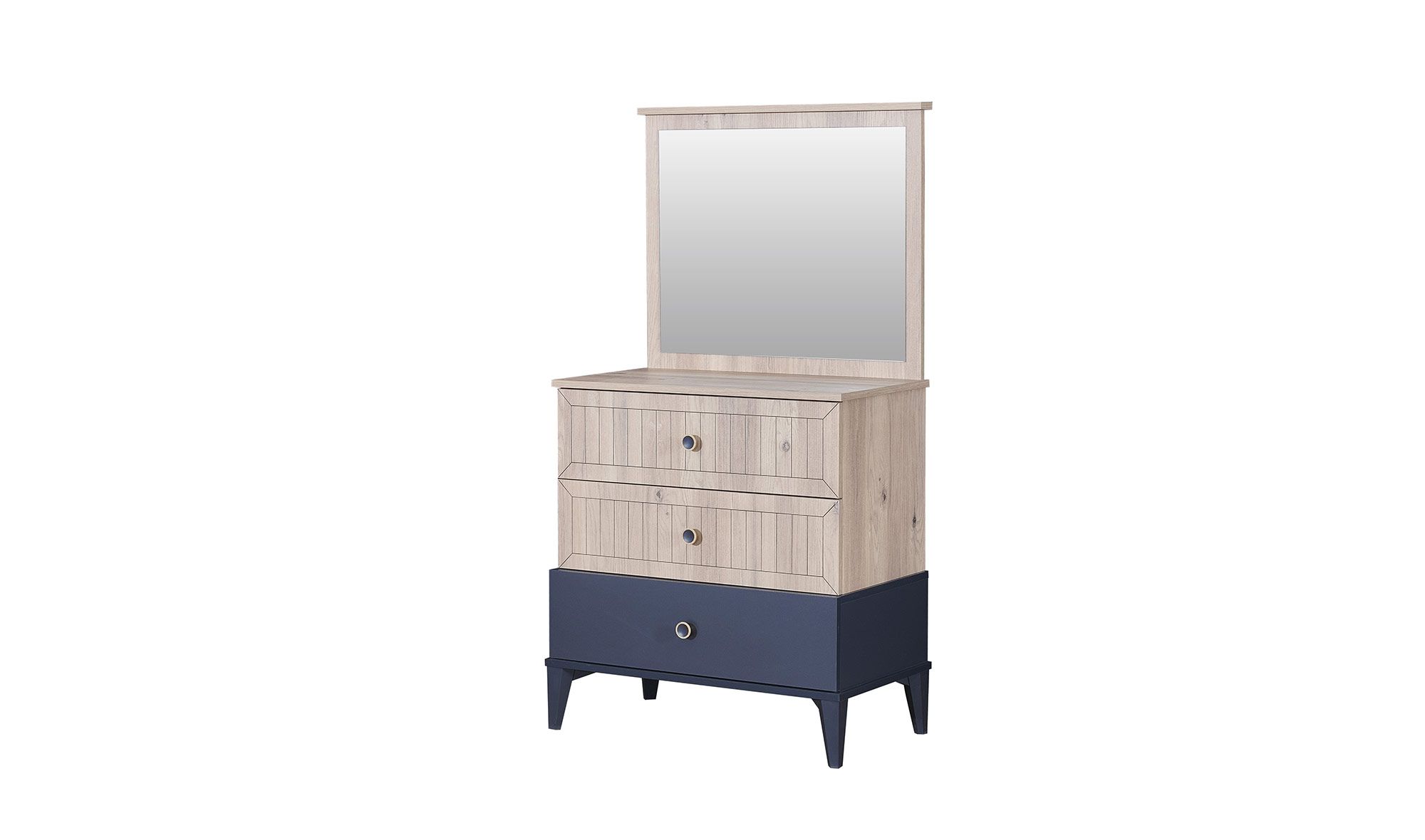 Picture of FBCB005 - Children's bedroom set 6 pieces - wooden and navy blue