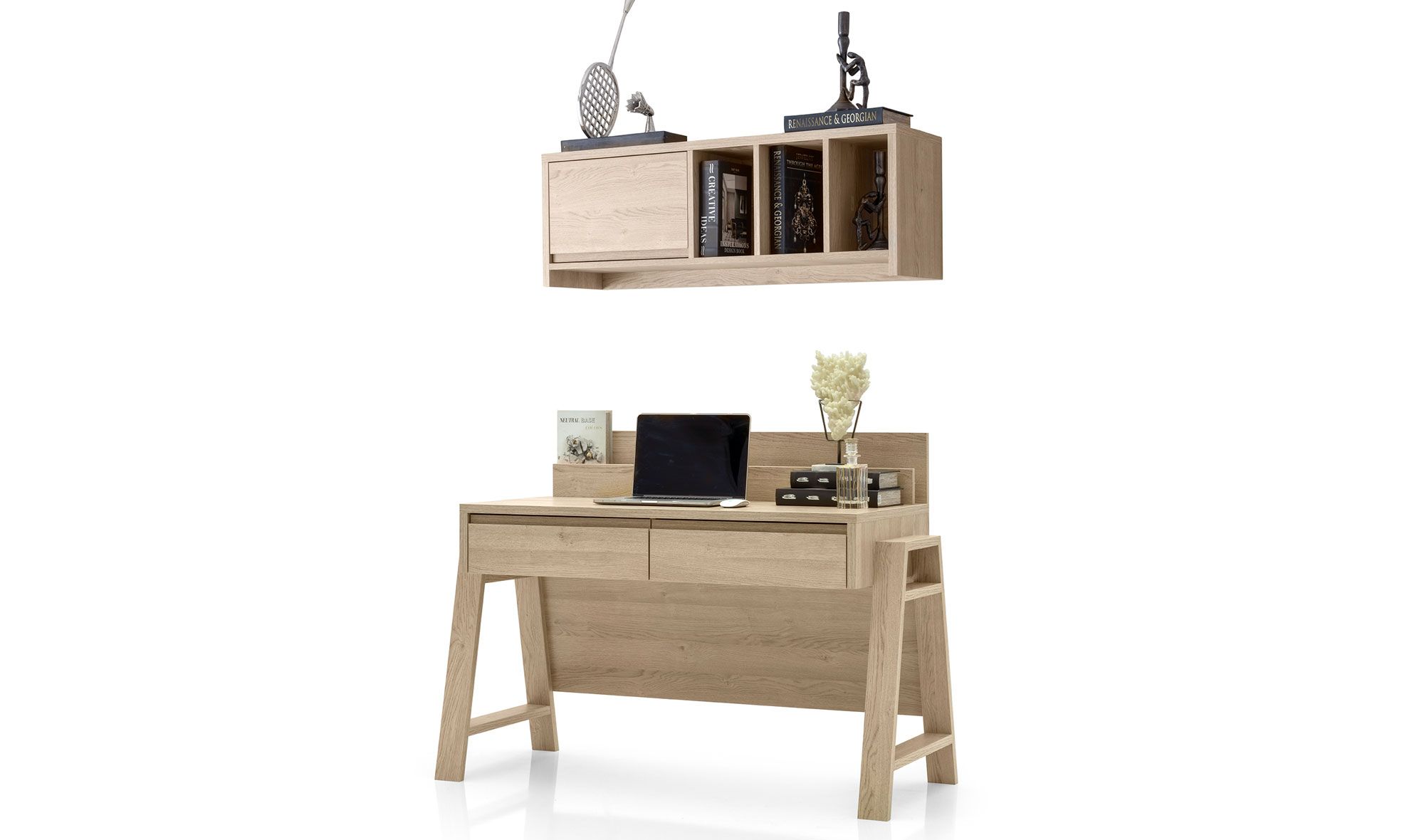 Picture of FBCB003 - Children's bedroom set 6 pieces - wooden color