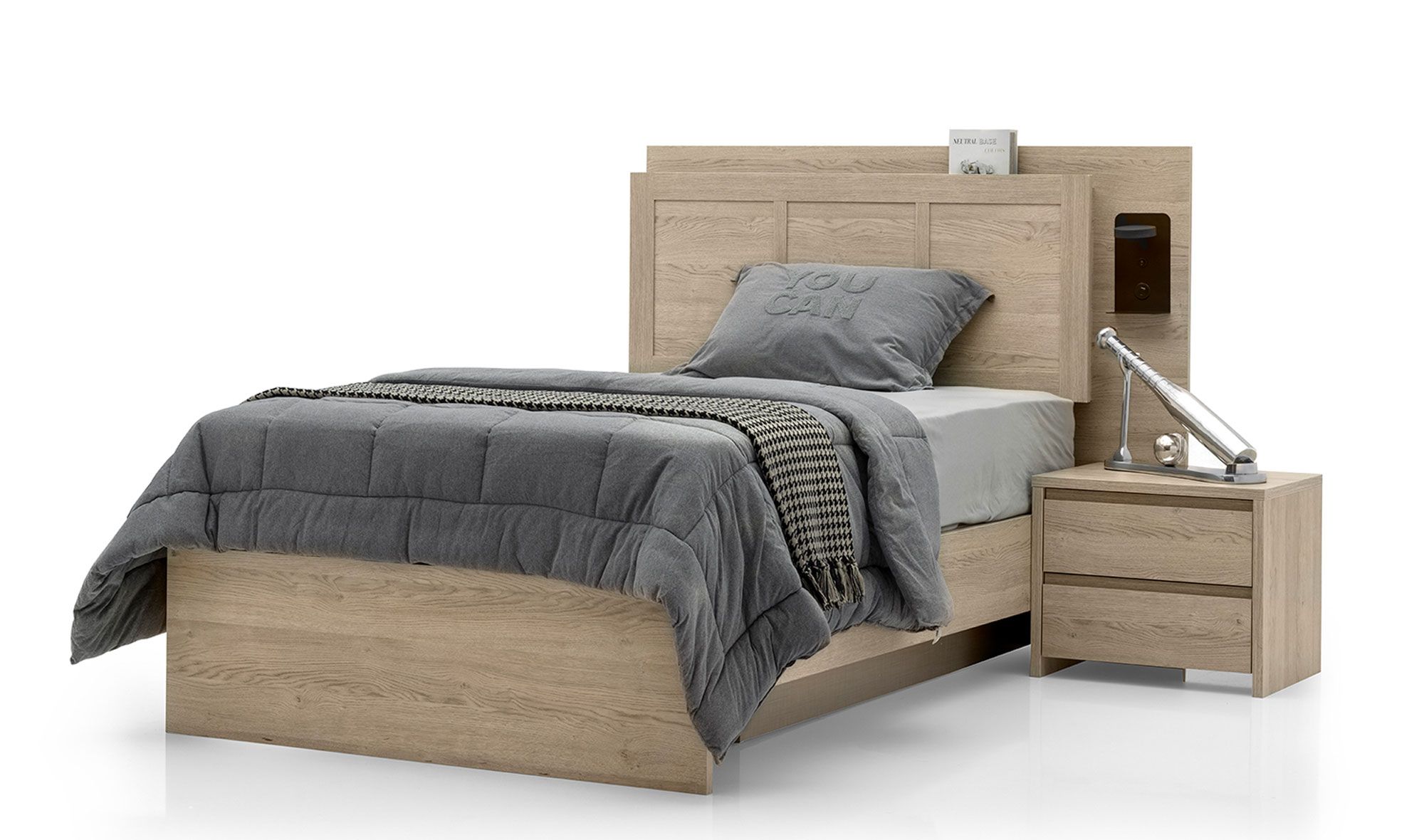 Picture of FBCB003 - Children's bedroom set 6 pieces - wooden color
