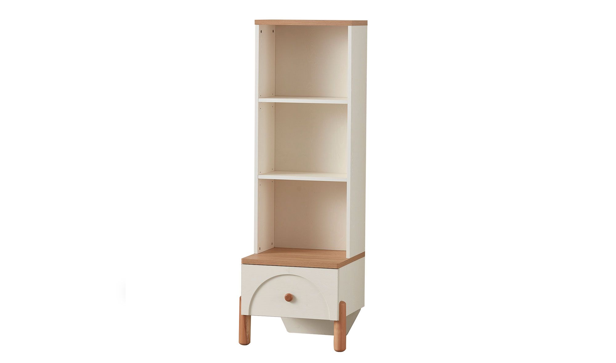 Picture of FBCB007 - Children's bedroom set 6 pieces - white and wooden color