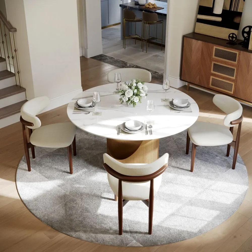 Picture of FBDR001 - Dining table and 4 chairs set