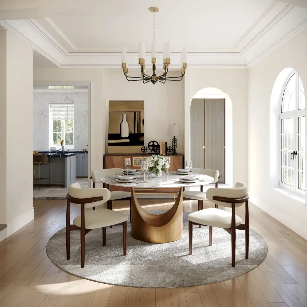 Picture of FBDR001 - Dining table and 4 chairs set