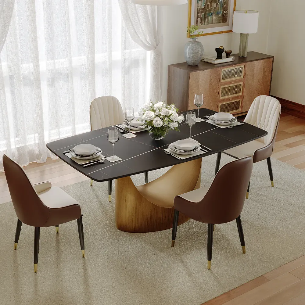Picture of FBDR002 - Dining table and 4 chairs set
