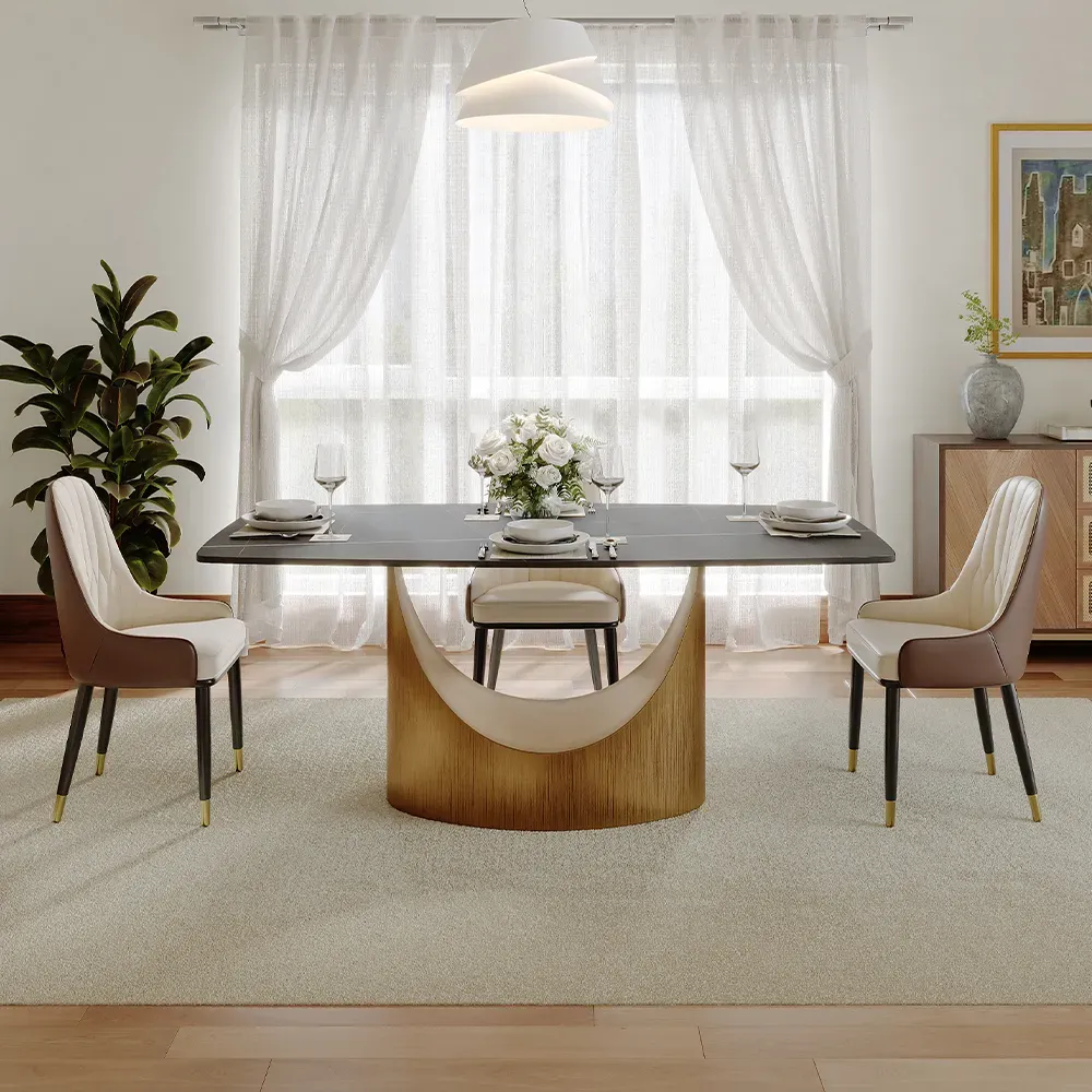 Picture of FBDR002 - Dining table and 4 chairs set