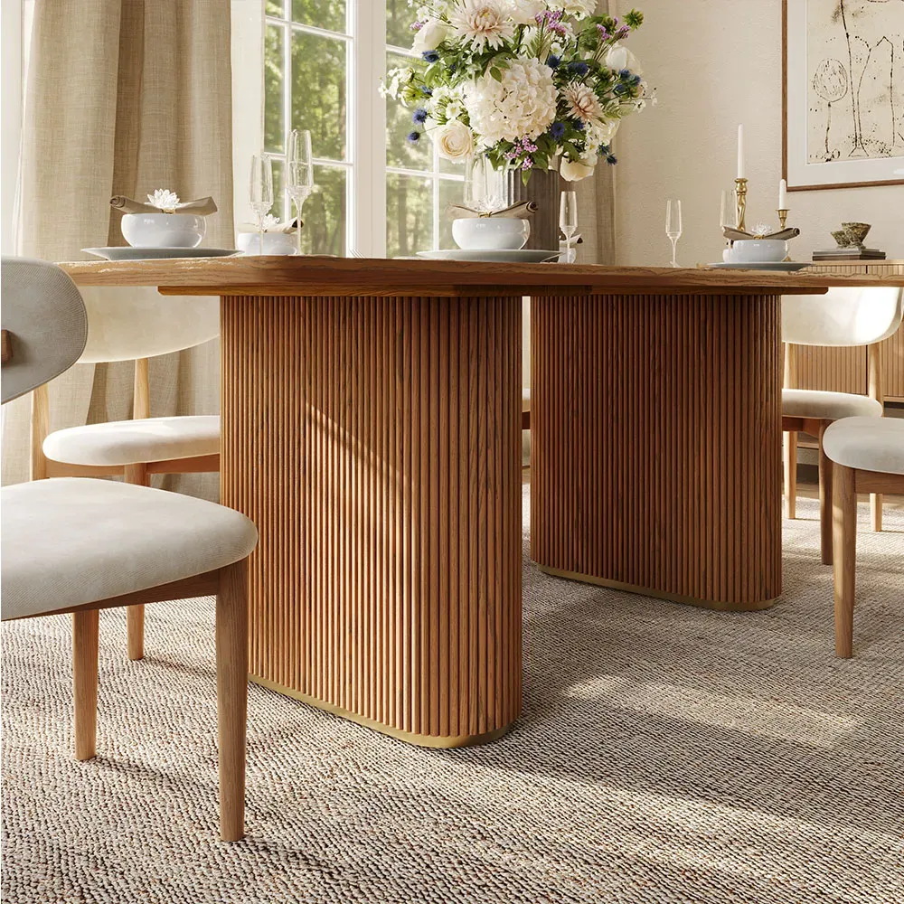 Picture of FBDR005 - Dining table and 6 chairs set