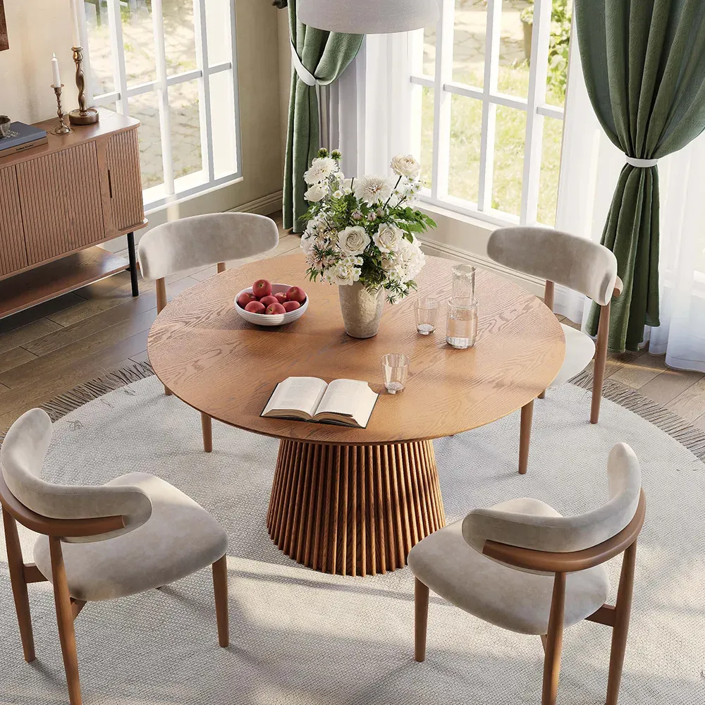 Picture of FBDR006 - Dining table and 4 chairs set